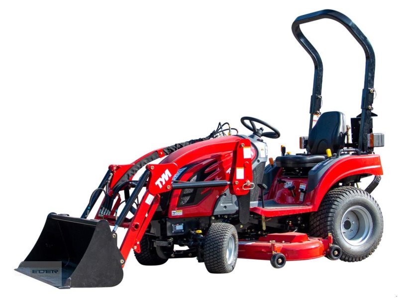 Kommunaltraktor typu TYM T194 NH mit Frontlader und Mähwerk MM54, Neumaschine v Tuntenhausen (Obrázek 1)