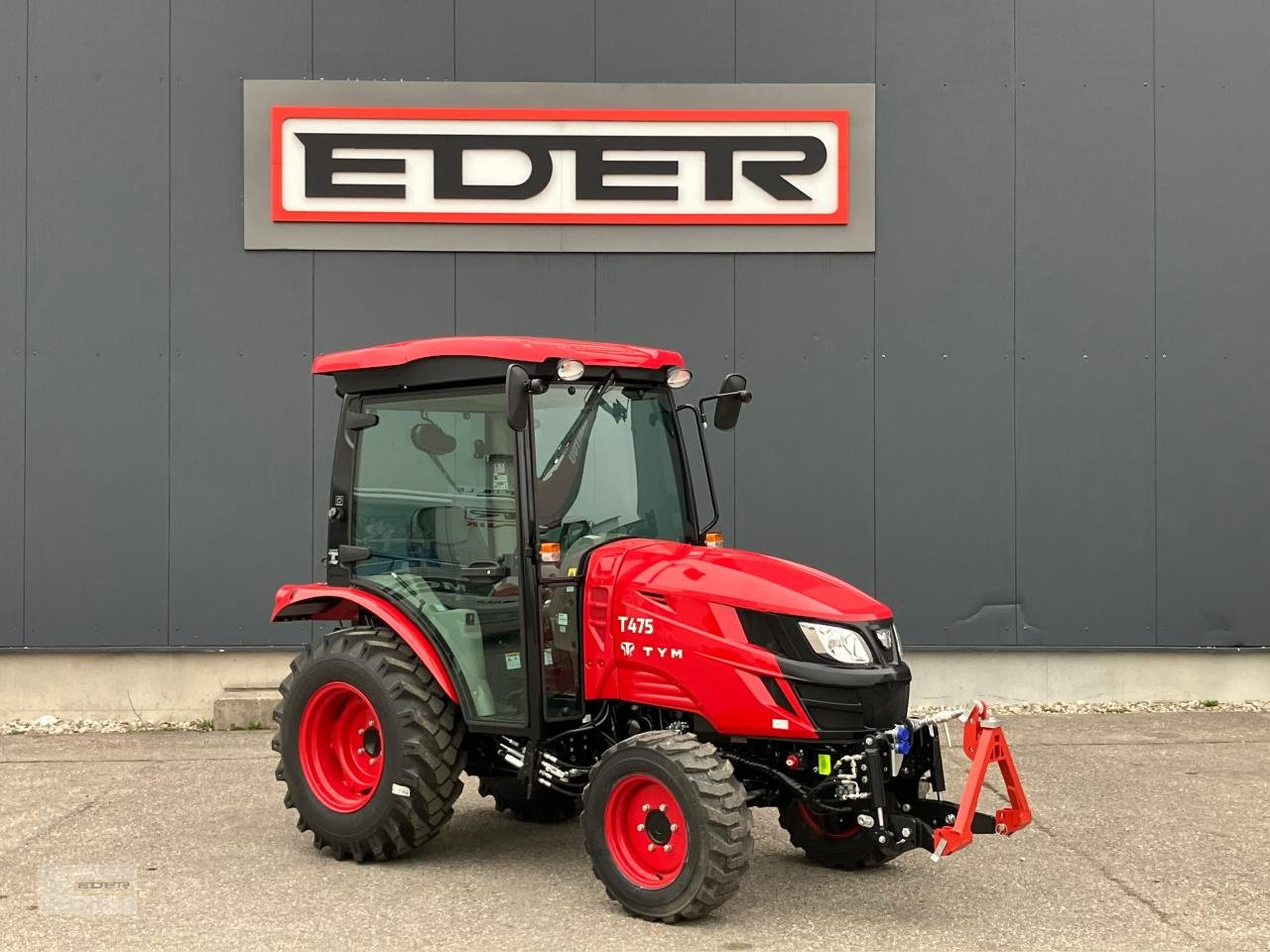 Kommunaltraktor del tipo TYM T475 SH mit Kabine und Fronthydraulik, Neumaschine en Tuntenhausen (Imagen 2)