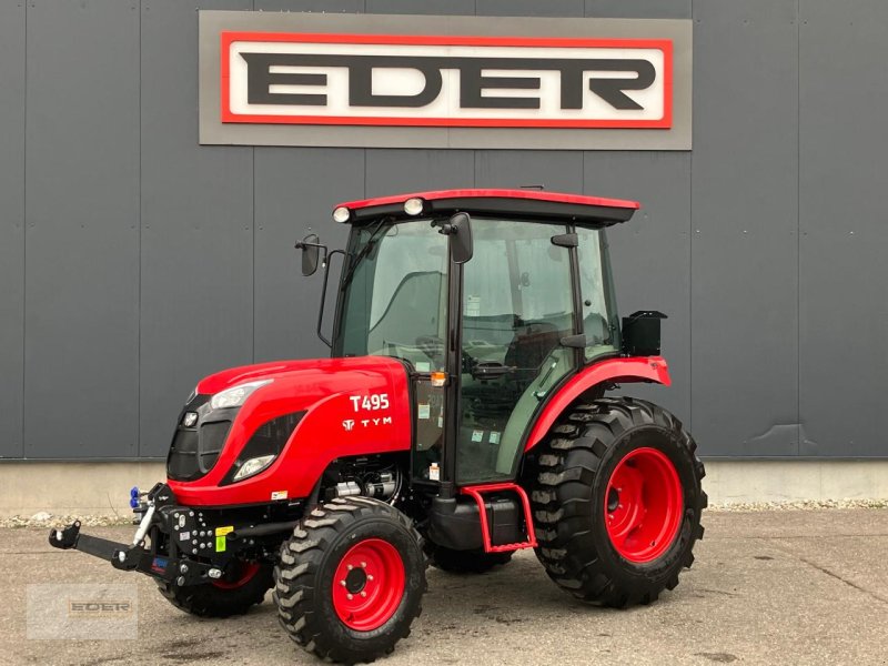 Kommunaltraktor typu TYM T495 SH mit Kabine und Fronthydraulik, Neumaschine w Tuntenhausen (Zdjęcie 1)