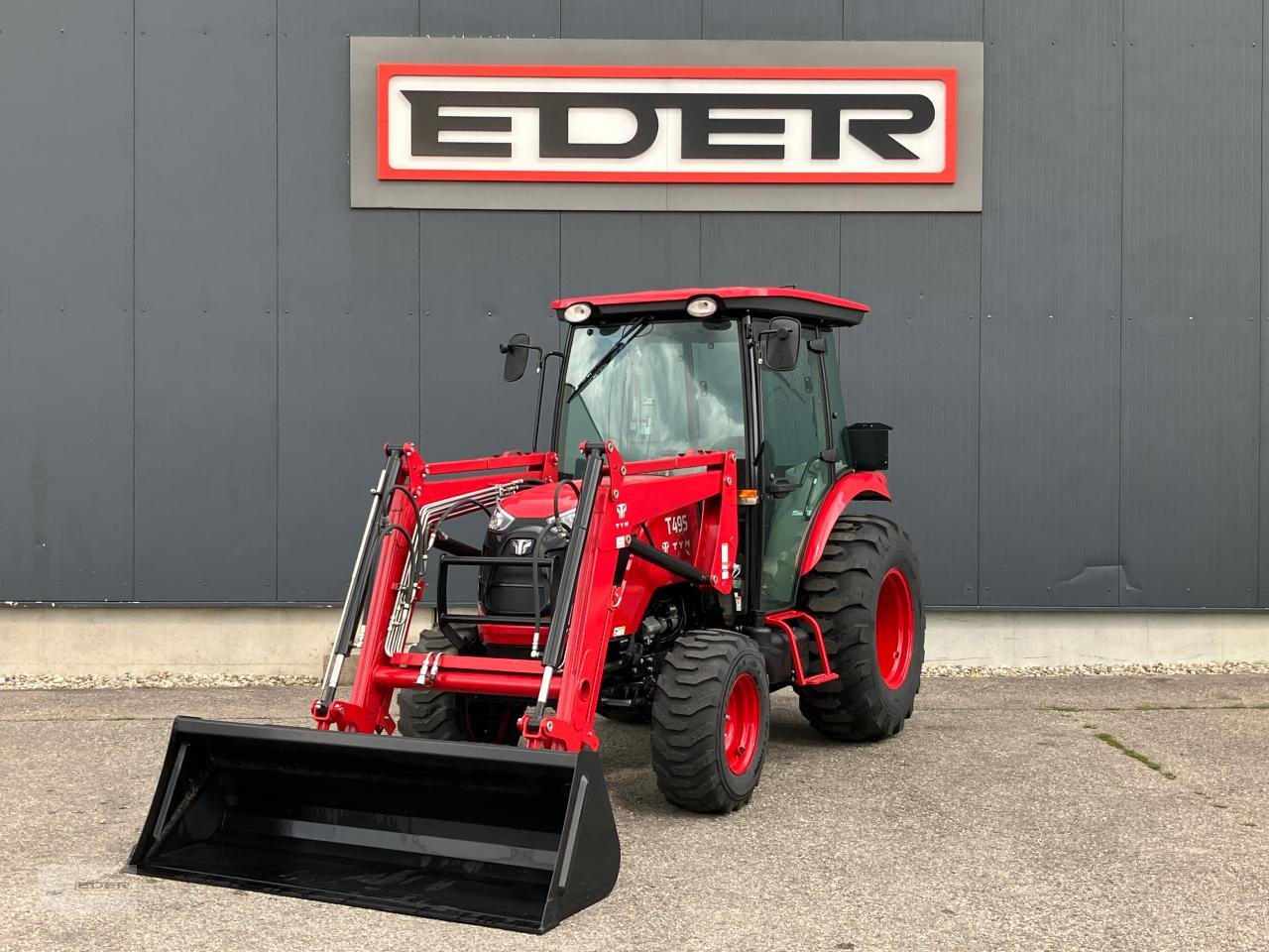 Kommunaltraktor typu TYM T495 ST mit Kabine und Frontalder, Neumaschine w Tuntenhausen (Zdjęcie 1)