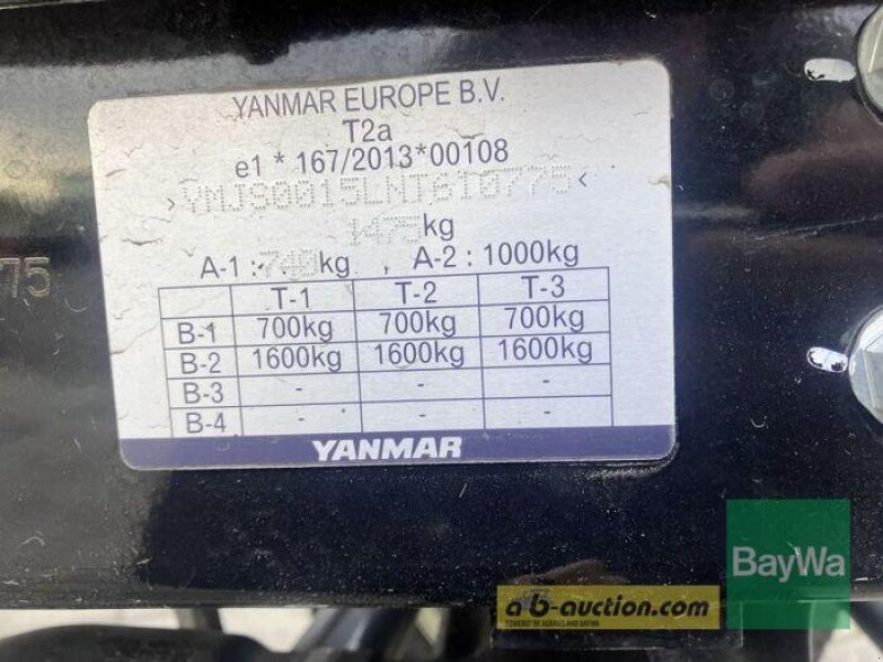 Kommunaltraktor des Typs Yanmar KG- SA424, Gebrauchtmaschine in Großweitzschen (Bild 6)