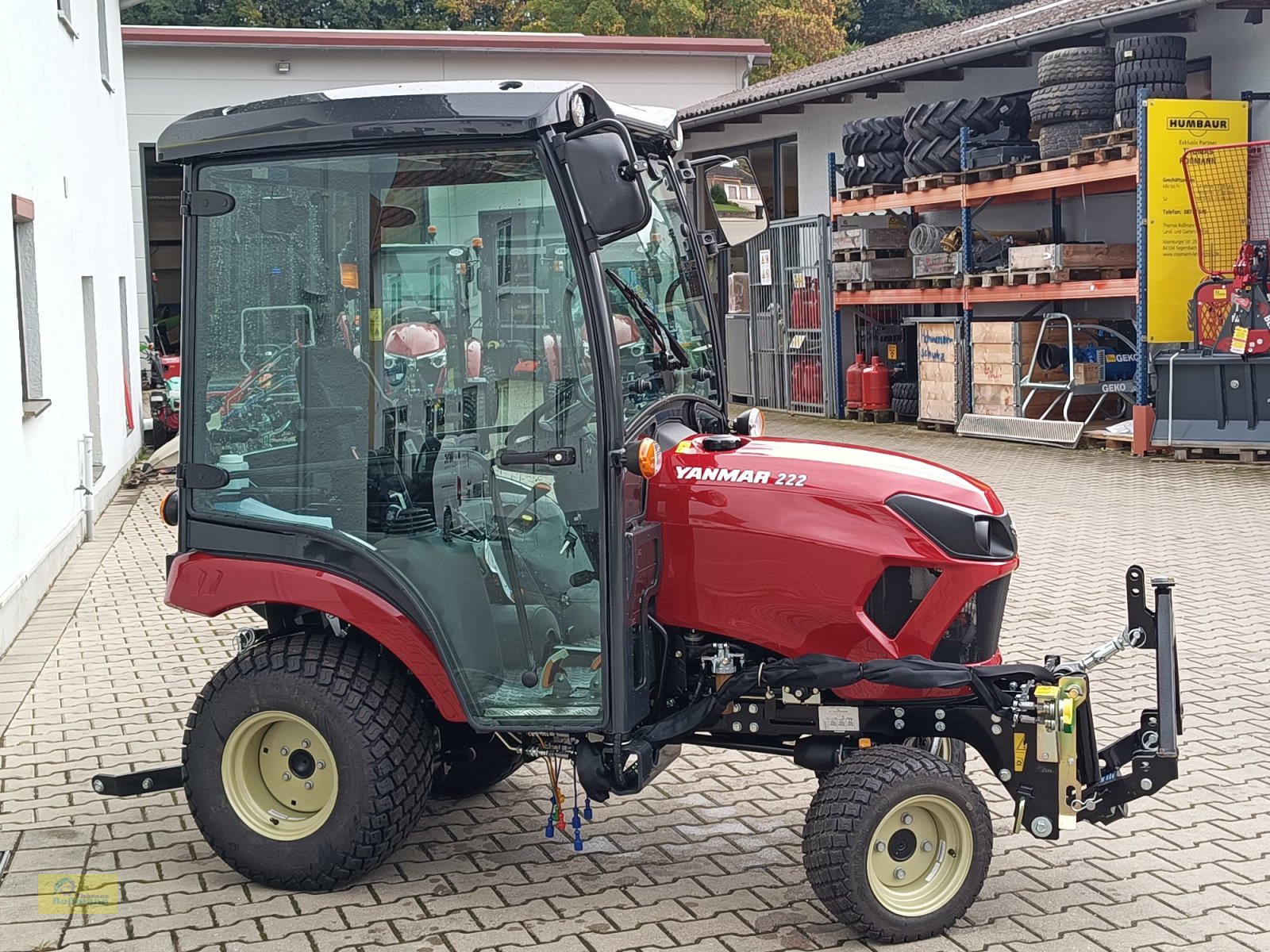 Kommunaltraktor tipa Yanmar SA 222, Neumaschine u Tegernbach (Slika 3)