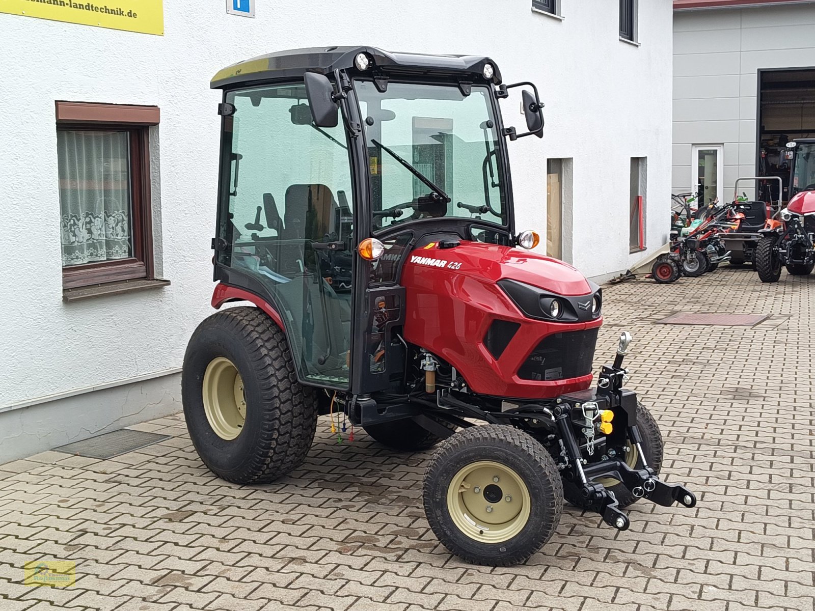 Kommunaltraktor typu Yanmar SA 426, Neumaschine v Tegernbach (Obrázek 4)