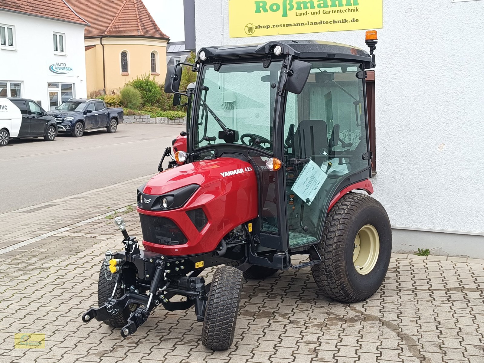 Kommunaltraktor typu Yanmar SA 426, Neumaschine v Tegernbach (Obrázek 5)