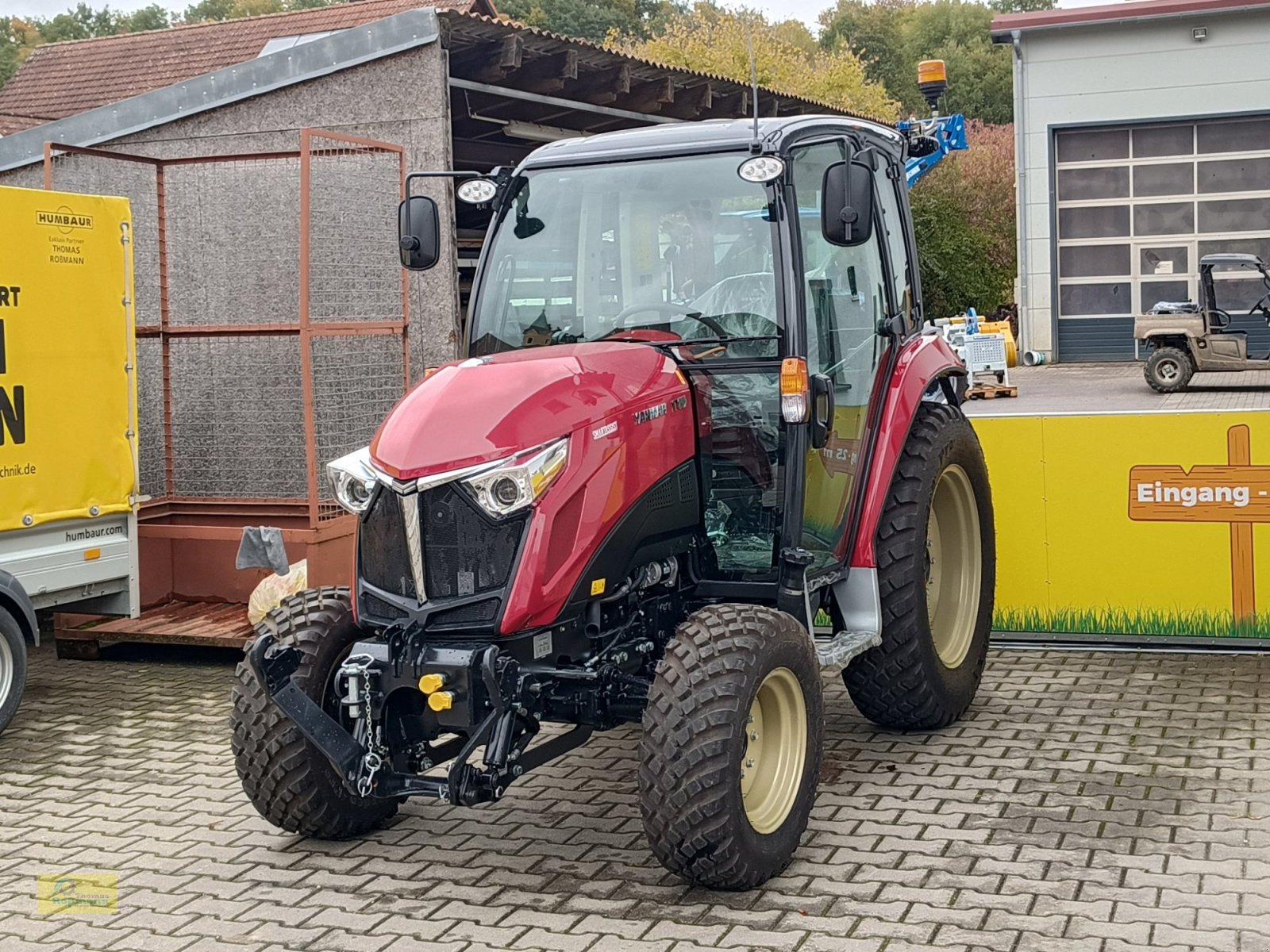 Kommunaltraktor typu Yanmar YT359, Neumaschine v Tegernbach (Obrázek 1)
