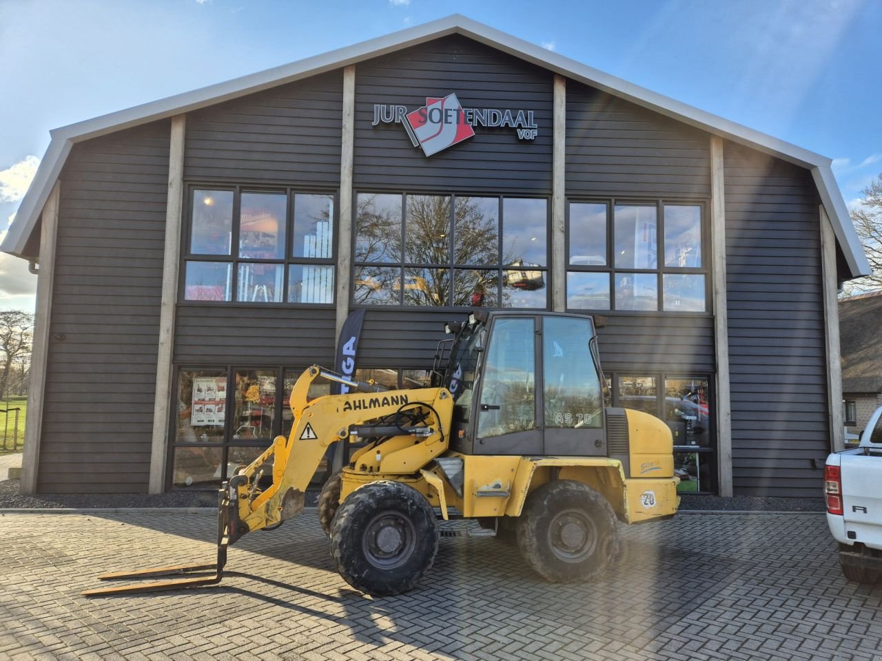 Kompaktlader of the type Ahlmann AS85, Gebrauchtmaschine in Lunteren (Picture 1)