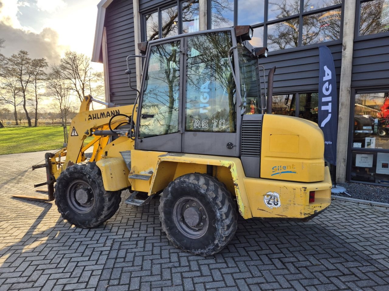 Kompaktlader of the type Ahlmann AS85, Gebrauchtmaschine in Lunteren (Picture 3)