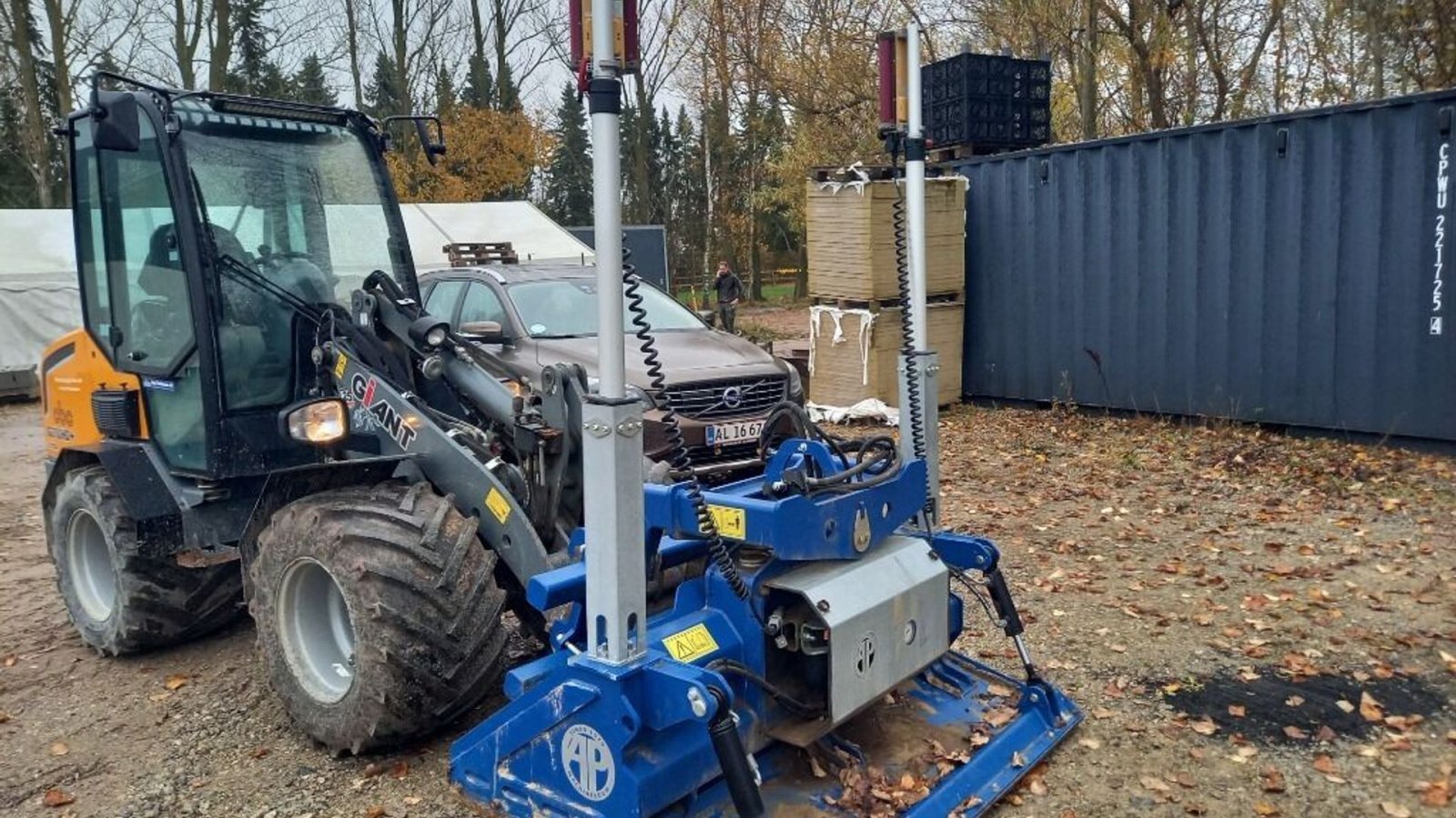 Kompaktlader of the type AP Blev 1600 Topcon 3D, Gebrauchtmaschine in Rødovre (Picture 3)