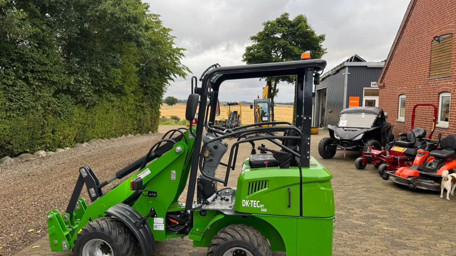 Kompaktlader Türe ait AV Tec E600, Gebrauchtmaschine içinde Gedved (resim 3)