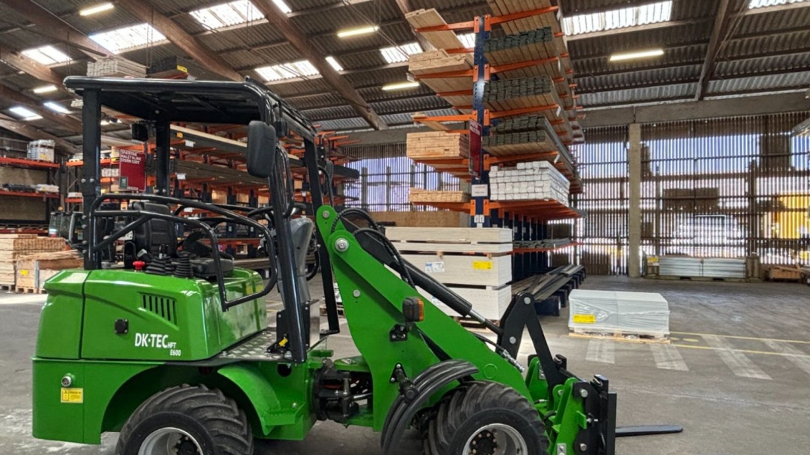 Kompaktlader типа AV Tec MATHFTE600 MATHFTE600, Gebrauchtmaschine в Nyborg (Фотография 4)