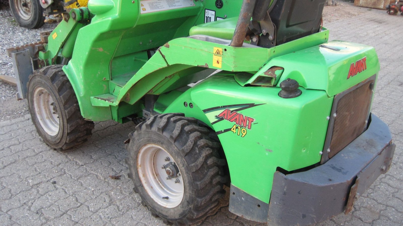 Kompaktlader Türe ait Avant 419, Gebrauchtmaschine içinde Hammel (resim 2)