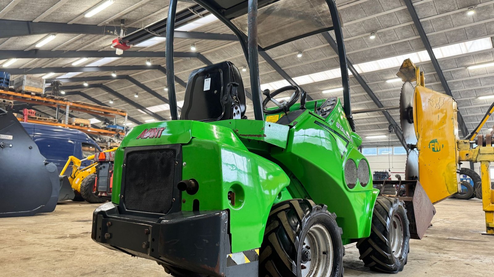 Kompaktlader του τύπου Avant 520 teleskop, Gebrauchtmaschine σε Haderup (Φωτογραφία 4)