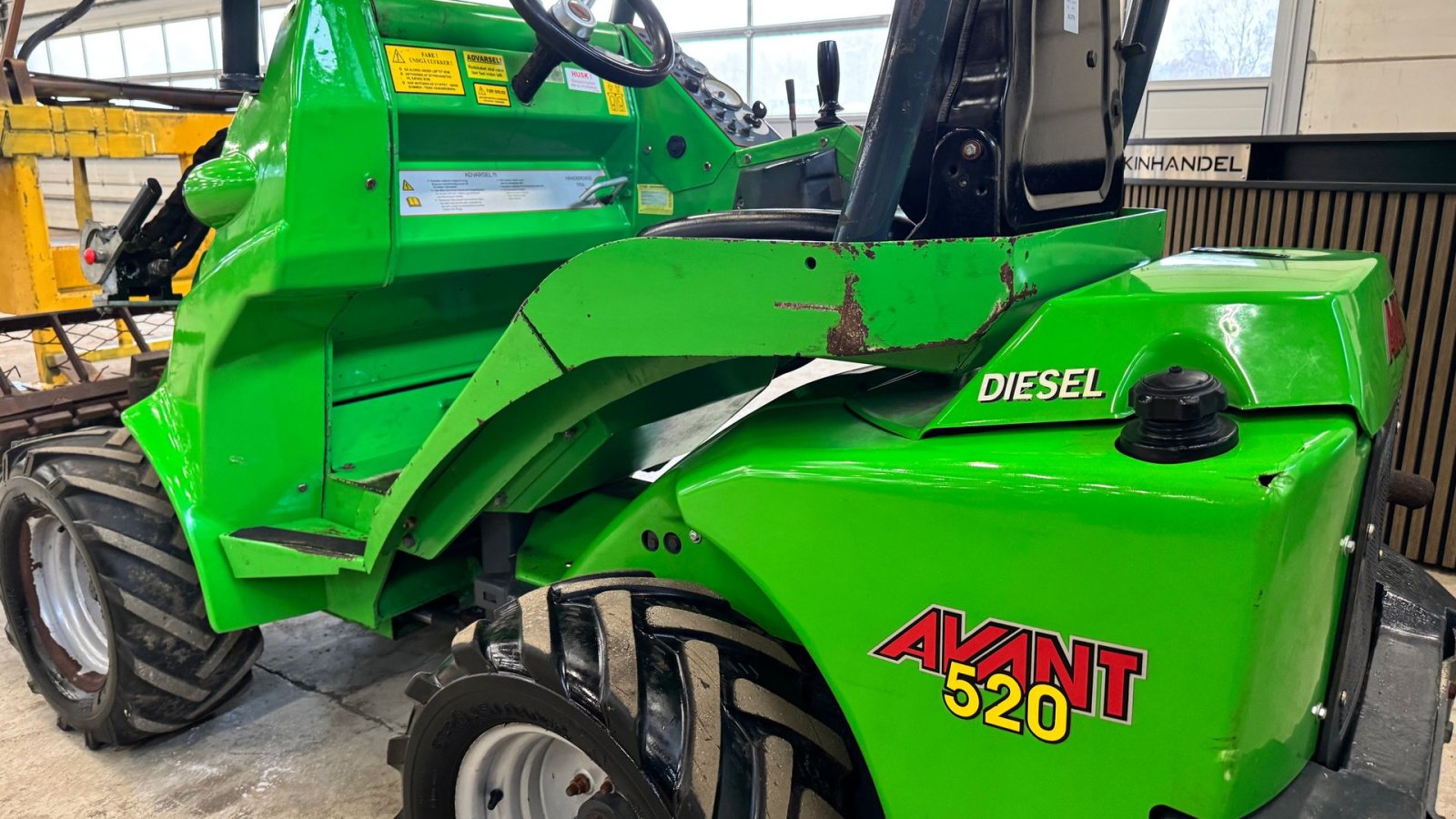 Kompaktlader του τύπου Avant 520 teleskop, Gebrauchtmaschine σε Haderup (Φωτογραφία 7)