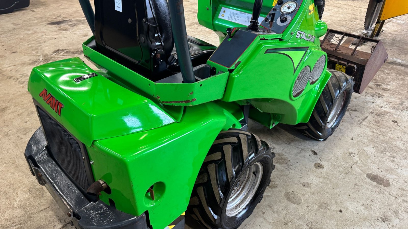 Kompaktlader του τύπου Avant 520 teleskop, Gebrauchtmaschine σε Haderup (Φωτογραφία 3)