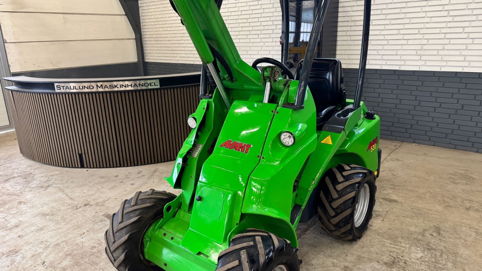 Kompaktlader του τύπου Avant 520 teleskop, Gebrauchtmaschine σε Haderup (Φωτογραφία 11)