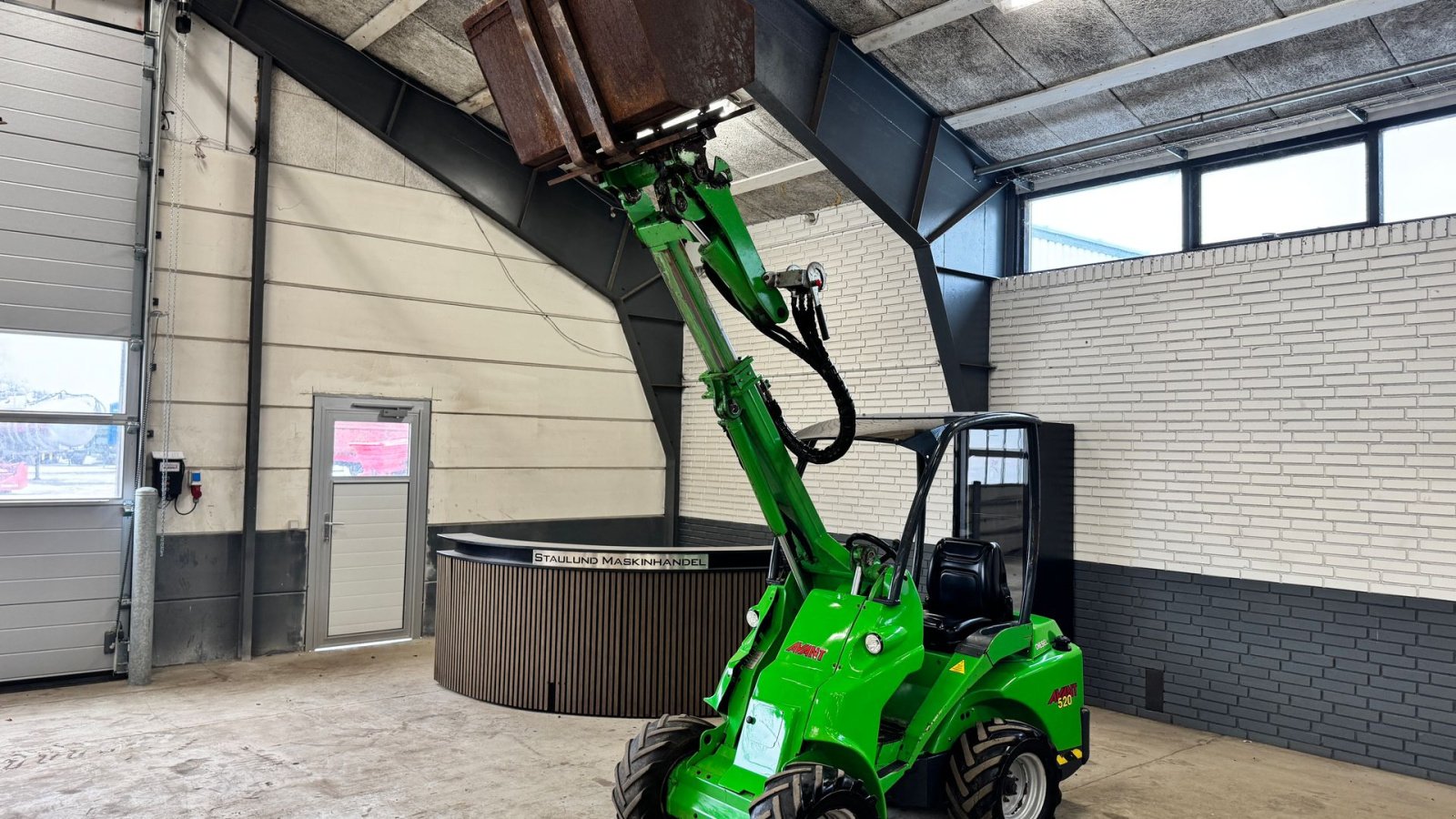 Kompaktlader typu Avant 520 teleskop, Gebrauchtmaschine v Haderup (Obrázek 1)