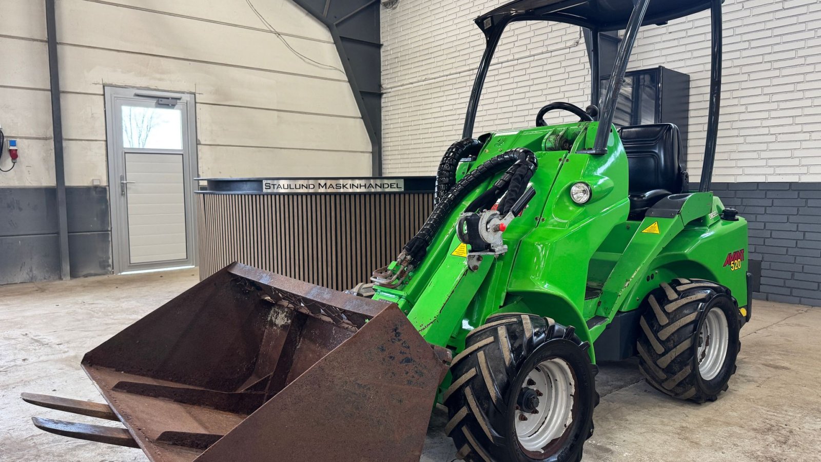 Kompaktlader typu Avant 520 teleskop, Gebrauchtmaschine v Haderup (Obrázek 4)
