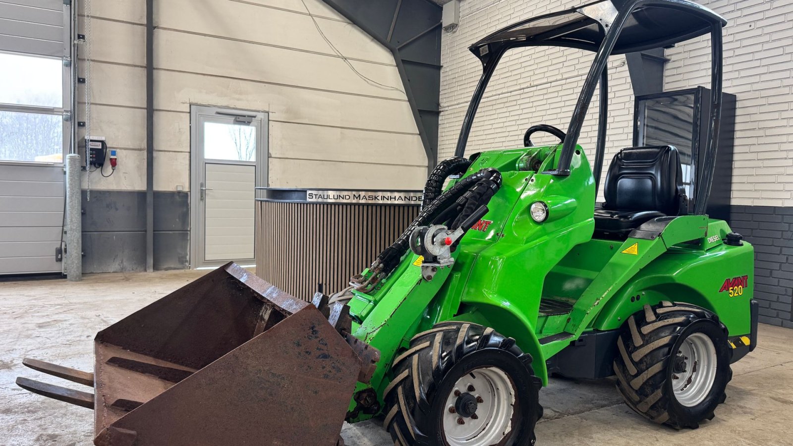 Kompaktlader typu Avant 520 teleskop, Gebrauchtmaschine v Haderup (Obrázek 5)