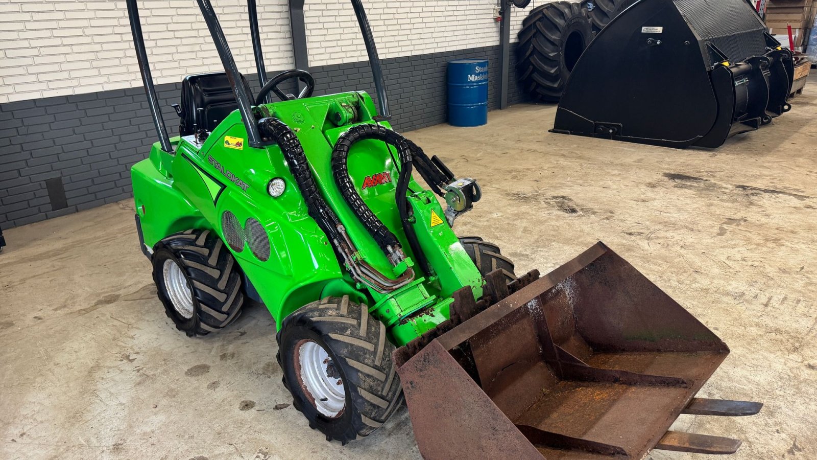 Kompaktlader typu Avant 520 teleskop, Gebrauchtmaschine v Haderup (Obrázek 12)