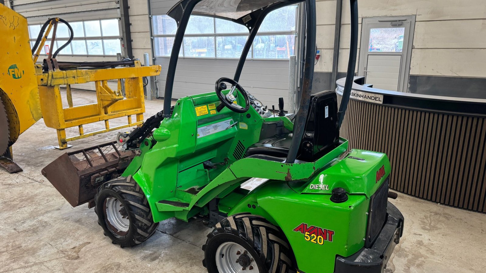Kompaktlader typu Avant 520 teleskop, Gebrauchtmaschine v Haderup (Obrázek 8)