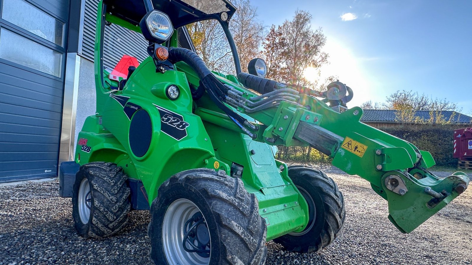 Kompaktlader of the type Avant 528 + tele Avant 528, Gebrauchtmaschine in Roskilde (Picture 5)