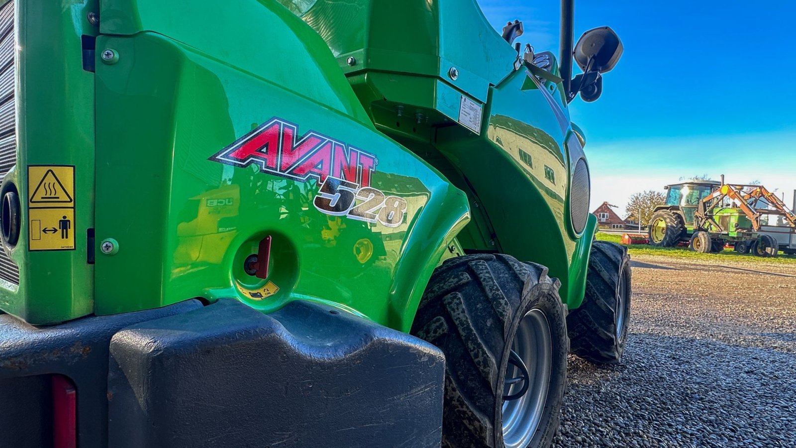 Kompaktlader of the type Avant 528 + tele Avant 528, Gebrauchtmaschine in Roskilde (Picture 8)