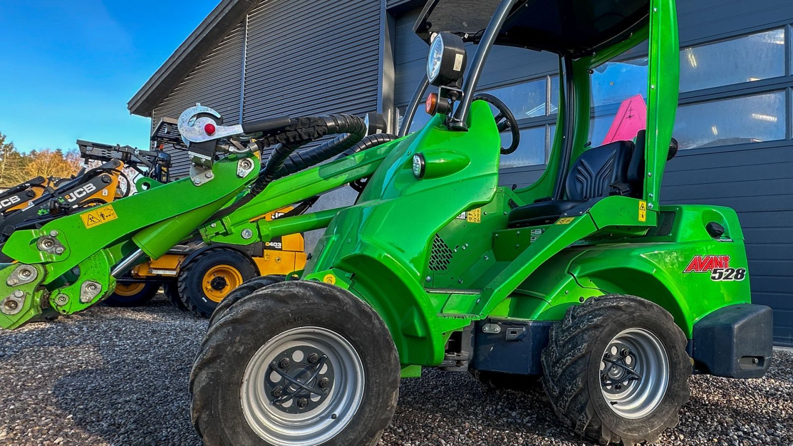 Kompaktlader of the type Avant 528 + tele, Gebrauchtmaschine in Roskilde (Picture 1)