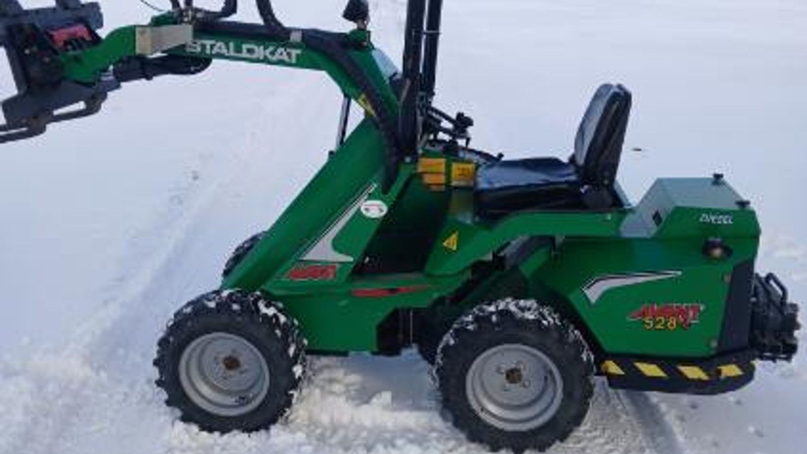 Kompaktlader tipa Avant 528, Gebrauchtmaschine u Store Heddinge (Slika 7)