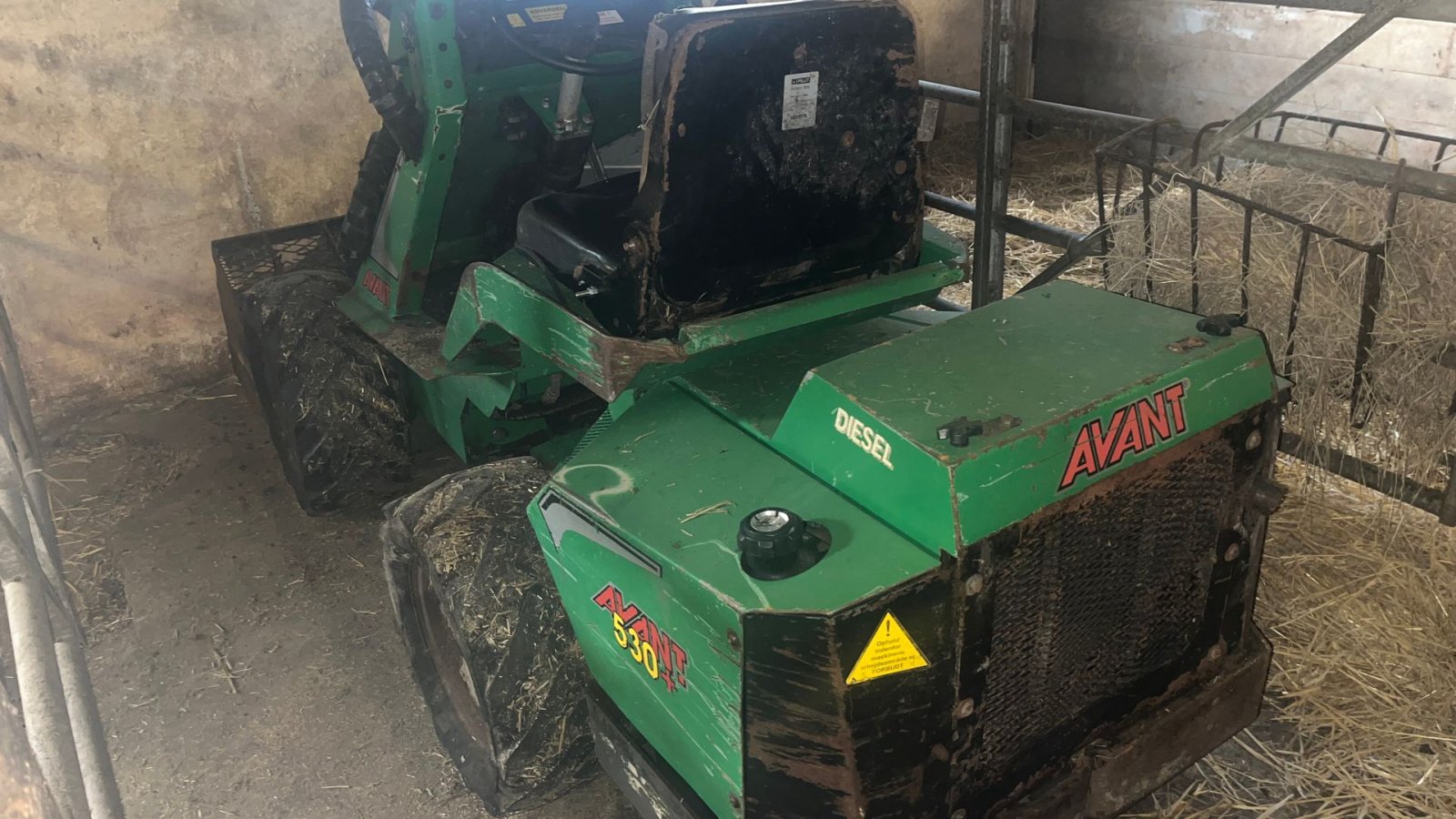 Kompaktlader typu Avant 530+ Minilæsser, Gebrauchtmaschine w Spøttrup (Zdjęcie 1)