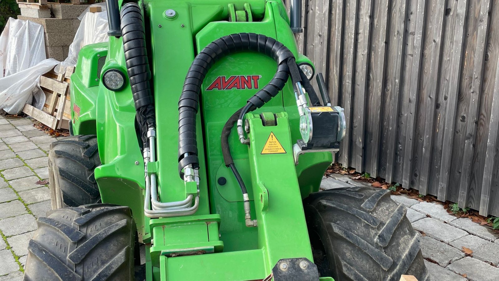 Kompaktlader Türe ait Avant 630 630, Gebrauchtmaschine içinde Middelfart (resim 5)