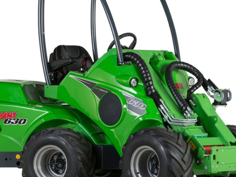 Kompaktlader vrste Avant 630 Tele - El-joystick, Gebrauchtmaschine v Randers NØ