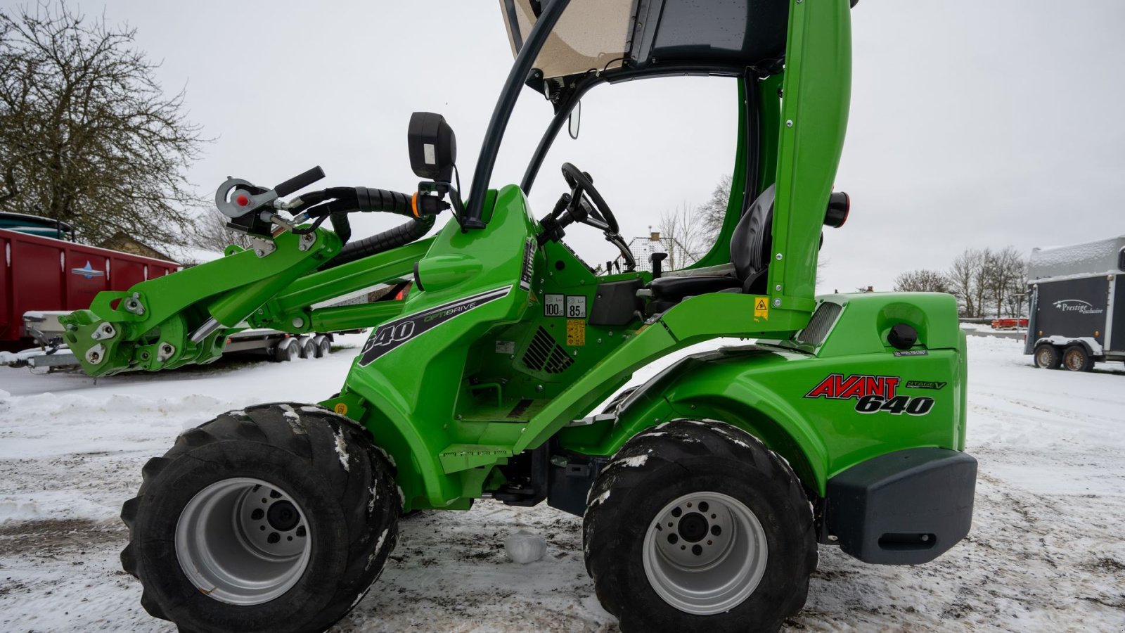 Kompaktlader tipa Avant 640, Gebrauchtmaschine u Roskilde (Slika 9)