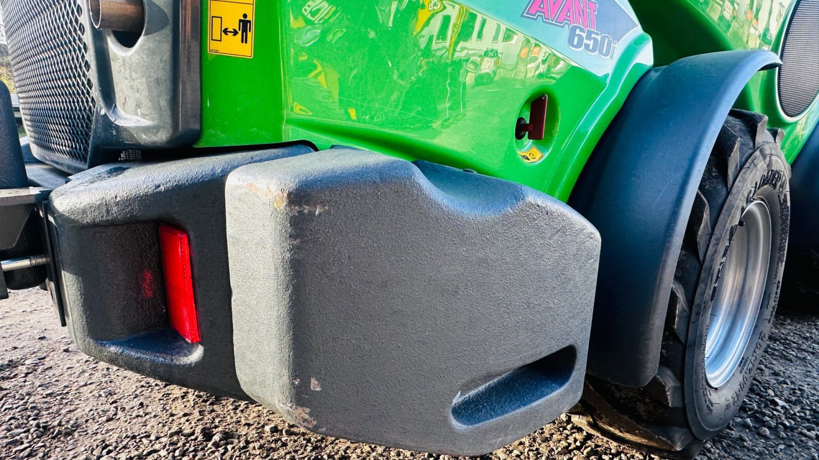 Kompaktlader of the type Avant 650i Avant 650i, Gebrauchtmaschine in Roskilde (Picture 4)