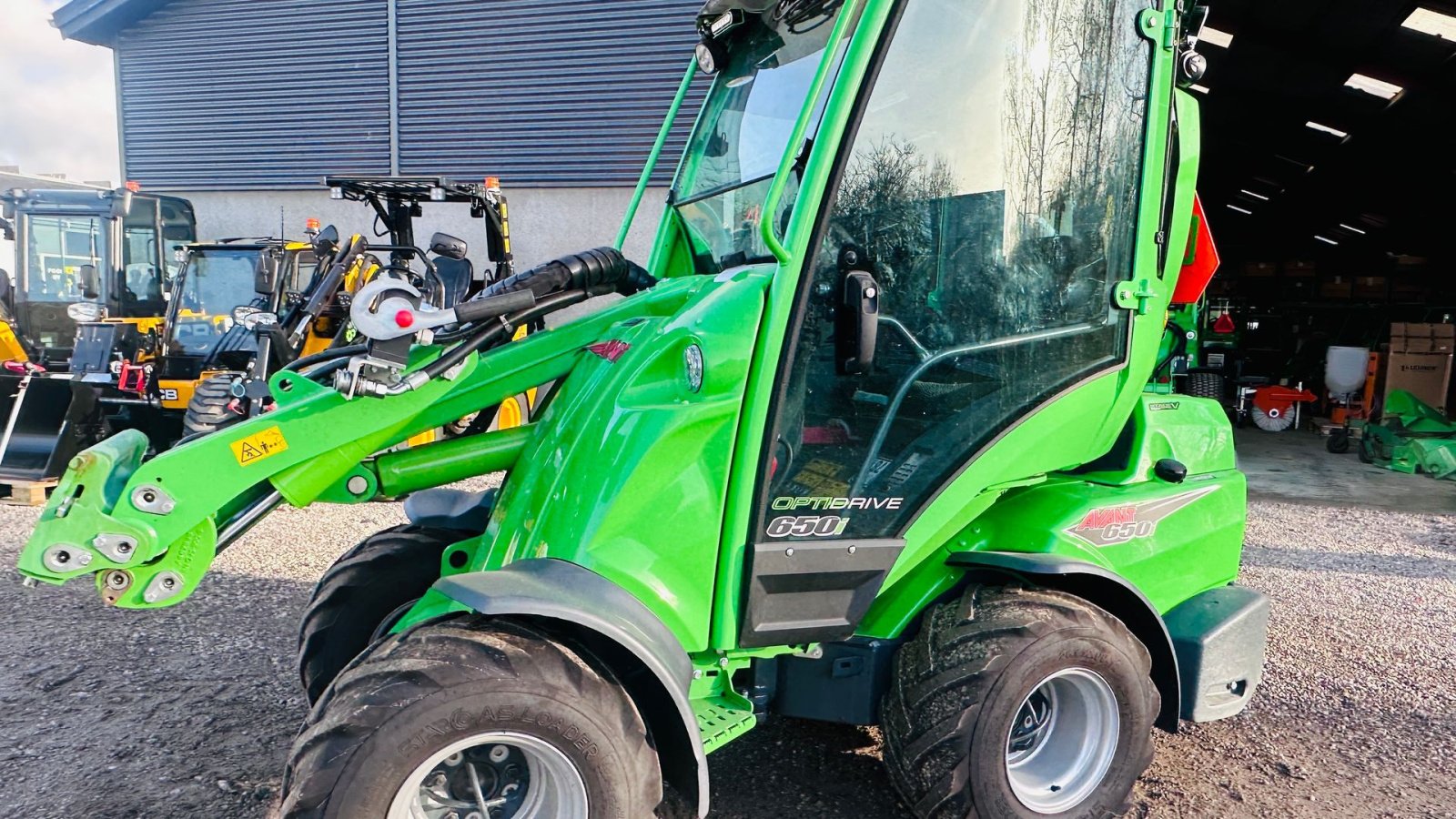 Kompaktlader of the type Avant 650i Avant 650i, Gebrauchtmaschine in Roskilde (Picture 18)