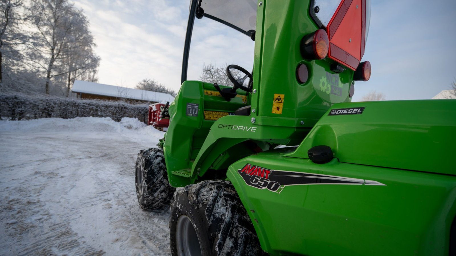 Kompaktlader typu Avant 650i, Gebrauchtmaschine v Roskilde (Obrázek 5)