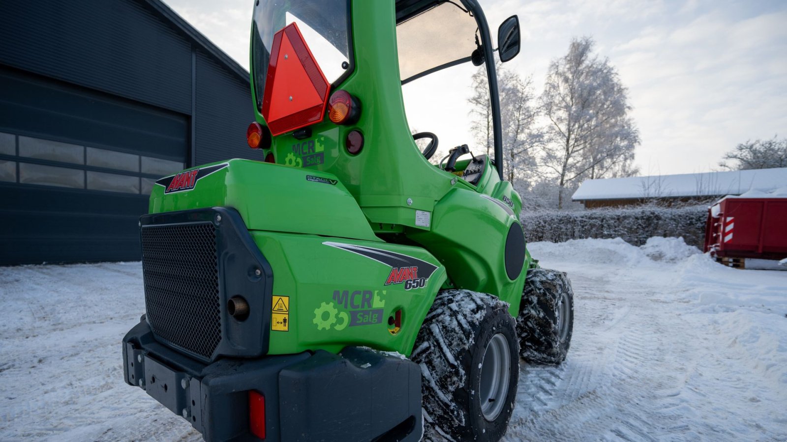 Kompaktlader typu Avant 650i, Gebrauchtmaschine v Roskilde (Obrázek 4)