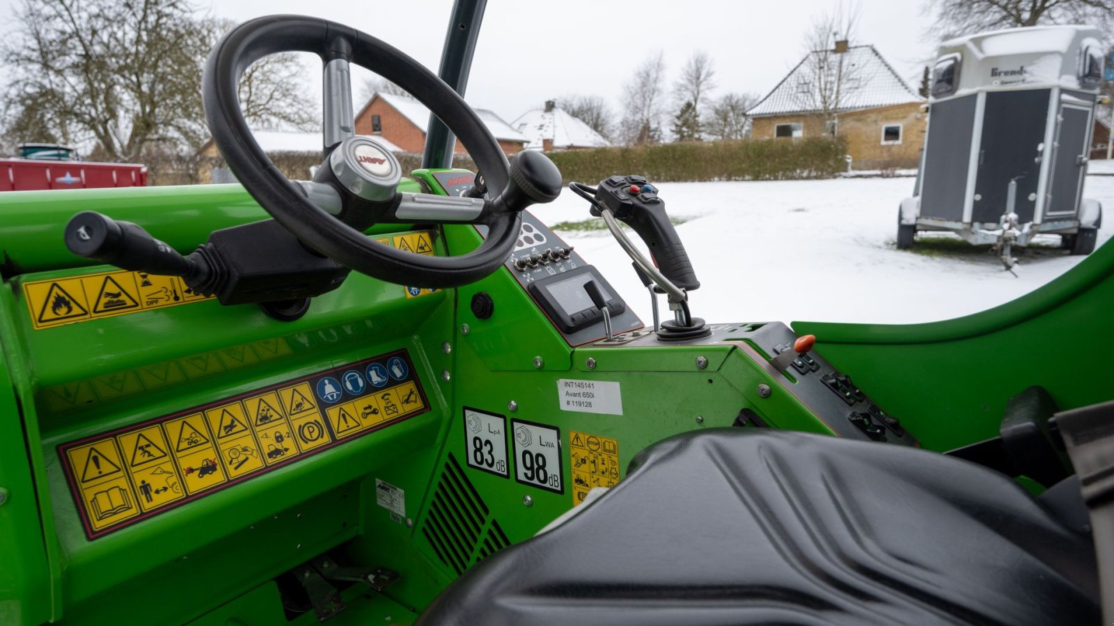 Kompaktlader tipa Avant 650i, Gebrauchtmaschine u Roskilde (Slika 10)