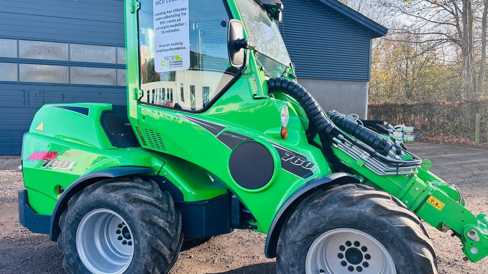 Kompaktlader des Typs Avant 760i Avant 760i GT kabine, Gebrauchtmaschine in Roskilde (Bild 1)