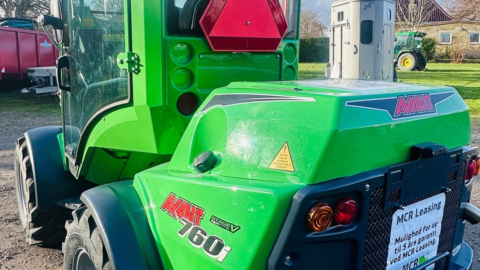 Kompaktlader des Typs Avant 760i Avant 760i GT kabine, Gebrauchtmaschine in Roskilde (Bild 2)