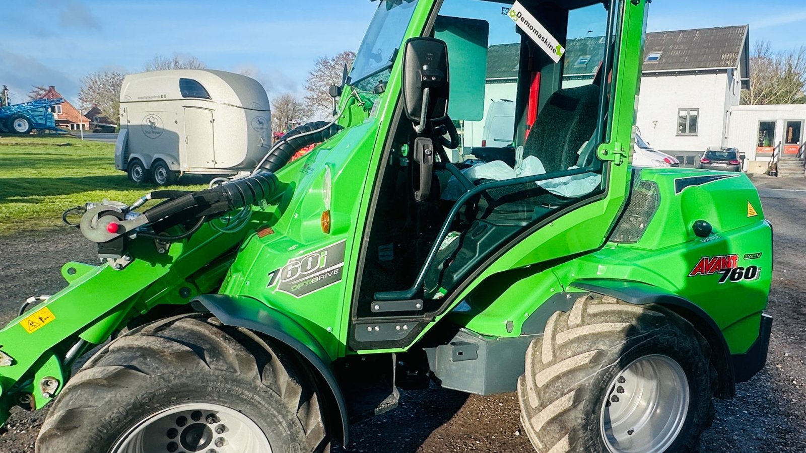Kompaktlader van het type Avant 760i, Gebrauchtmaschine in Roskilde (Foto 5)