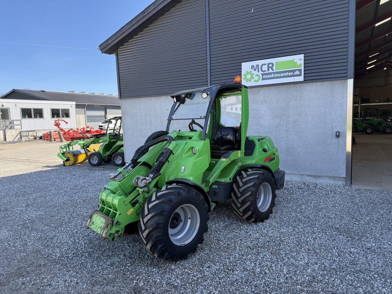 Kompaktlader Türe ait Avant 860, Gebrauchtmaschine içinde Roskilde (resim 1)