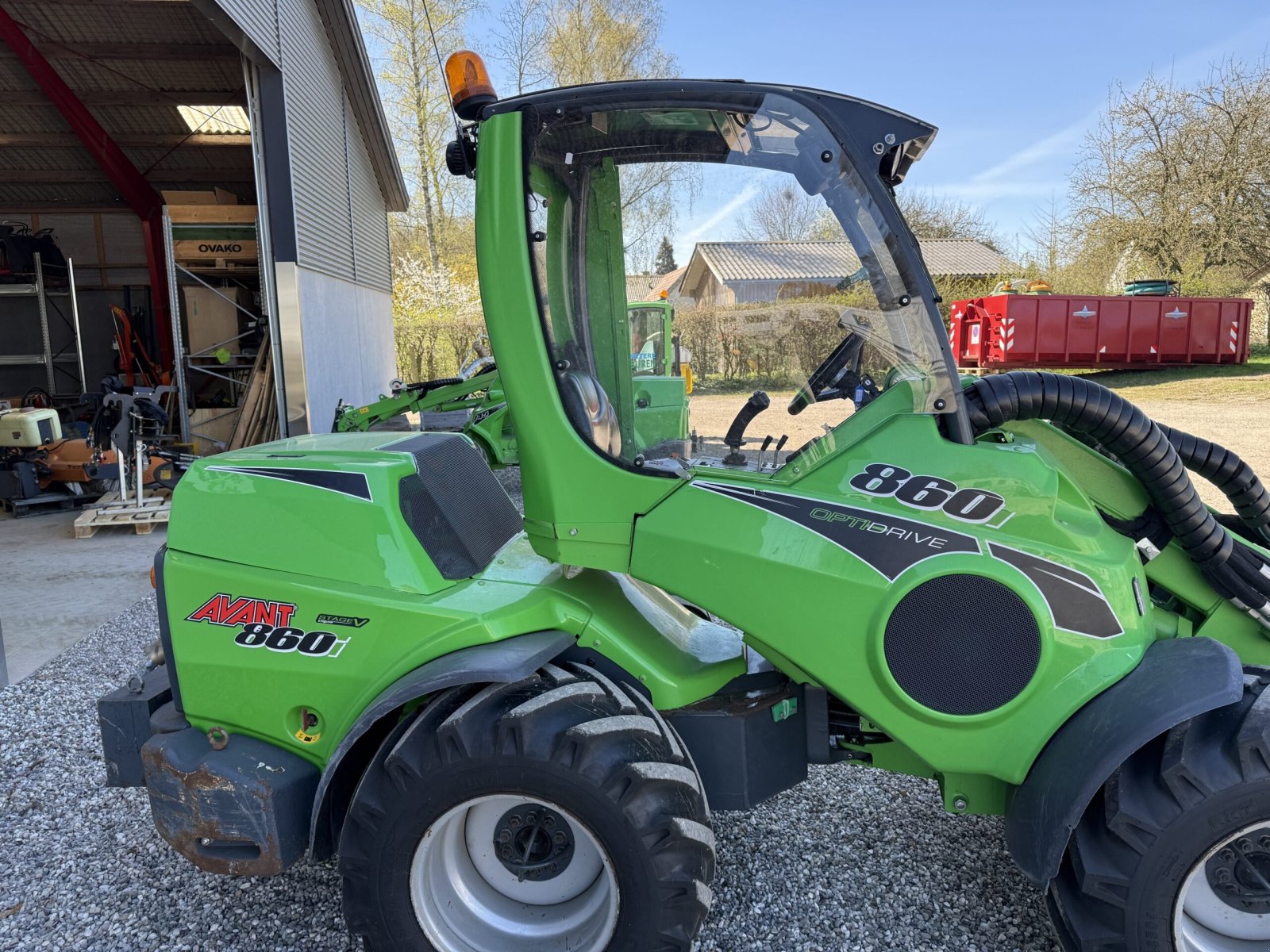 Kompaktlader Türe ait Avant 860, Gebrauchtmaschine içinde Roskilde (resim 6)