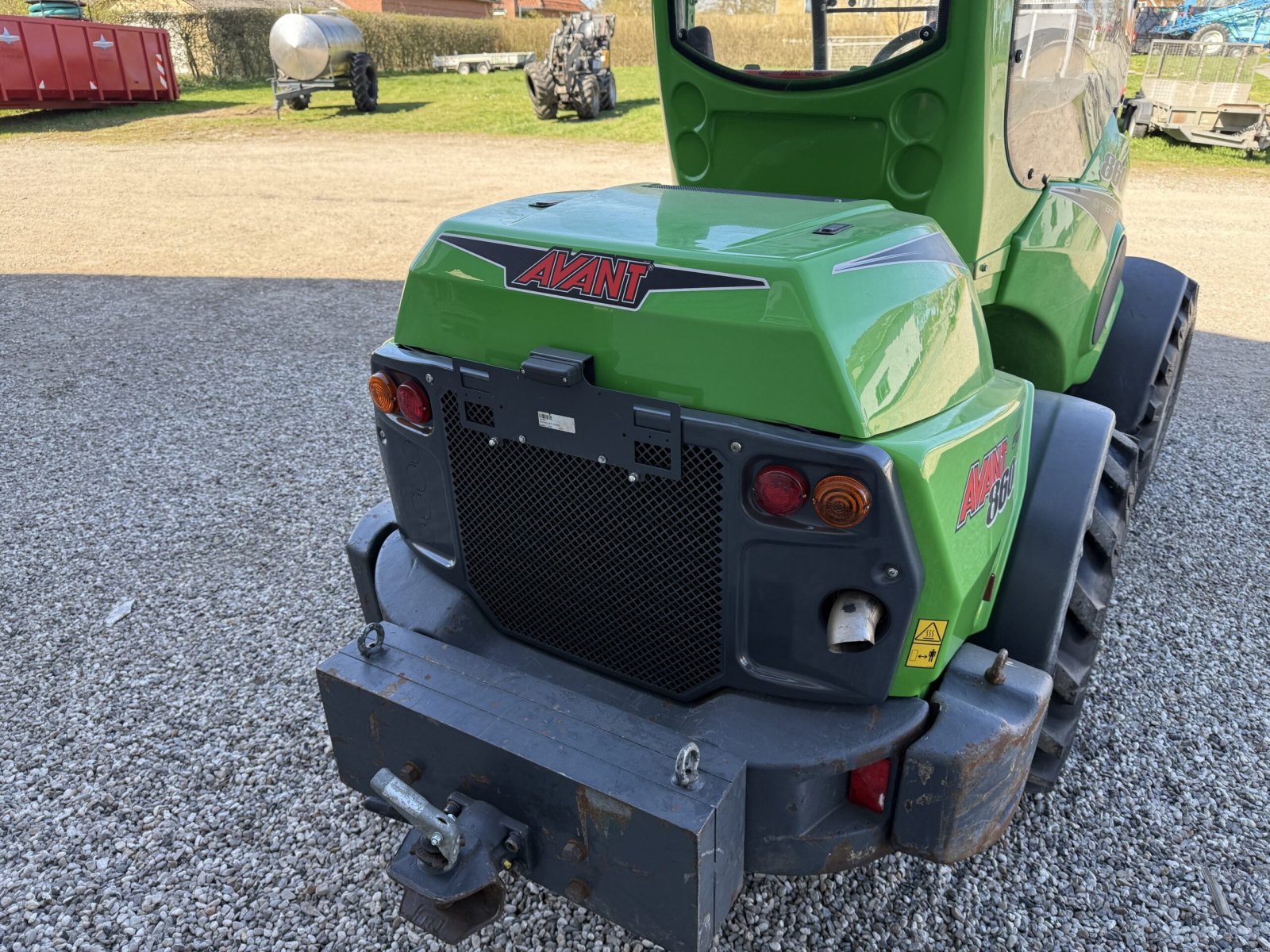 Kompaktlader Türe ait Avant 860, Gebrauchtmaschine içinde Roskilde (resim 7)