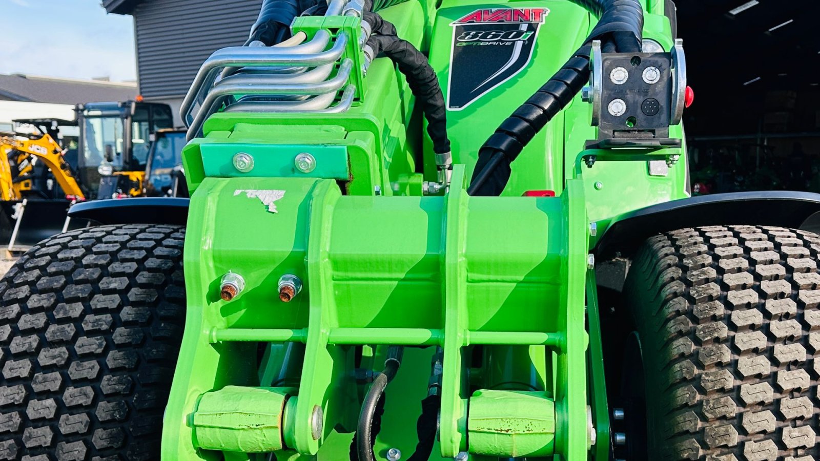 Kompaktlader del tipo Avant 860i, Gebrauchtmaschine en Roskilde (Imagen 5)