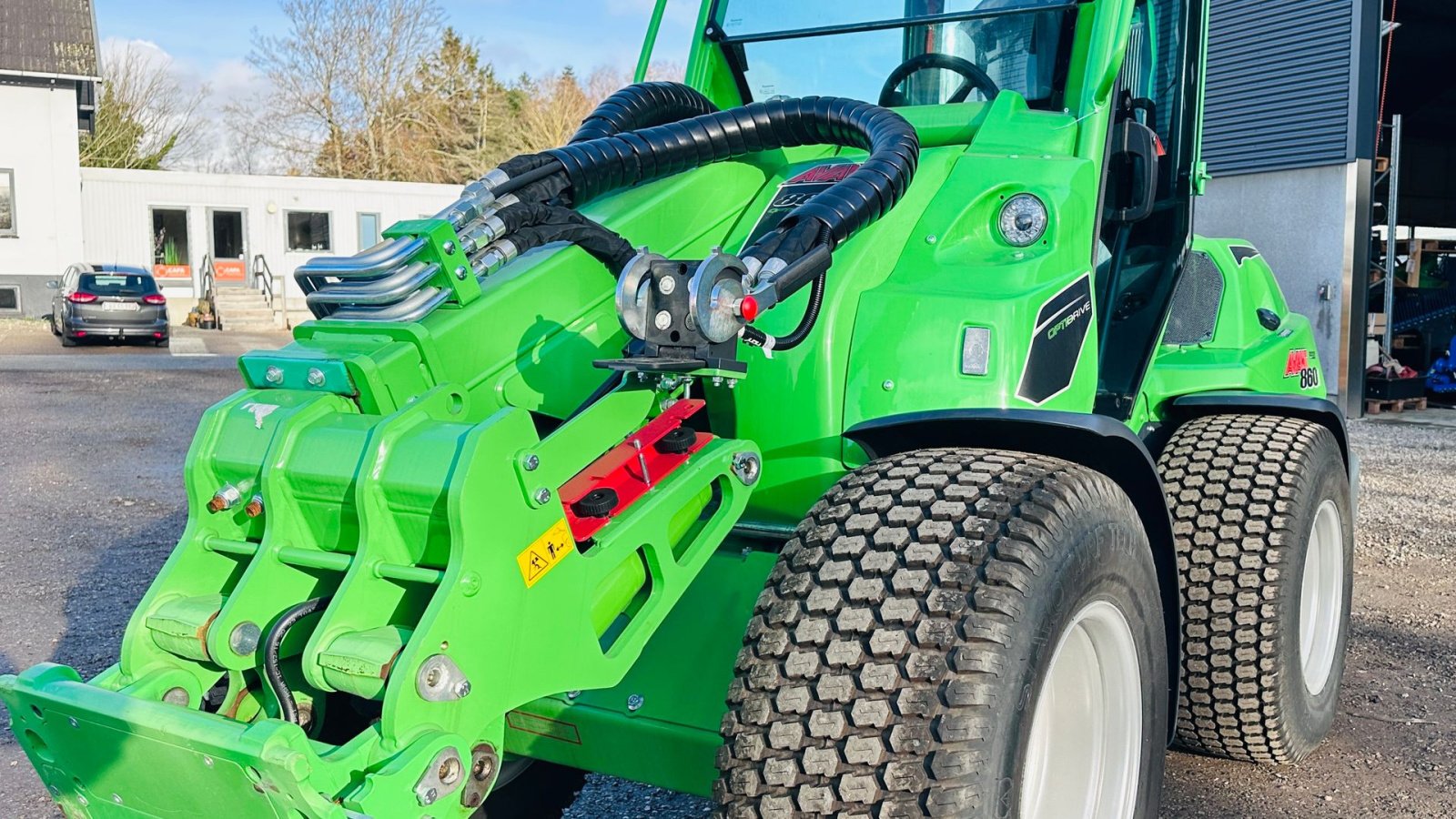 Kompaktlader del tipo Avant 860i, Gebrauchtmaschine en Roskilde (Imagen 3)