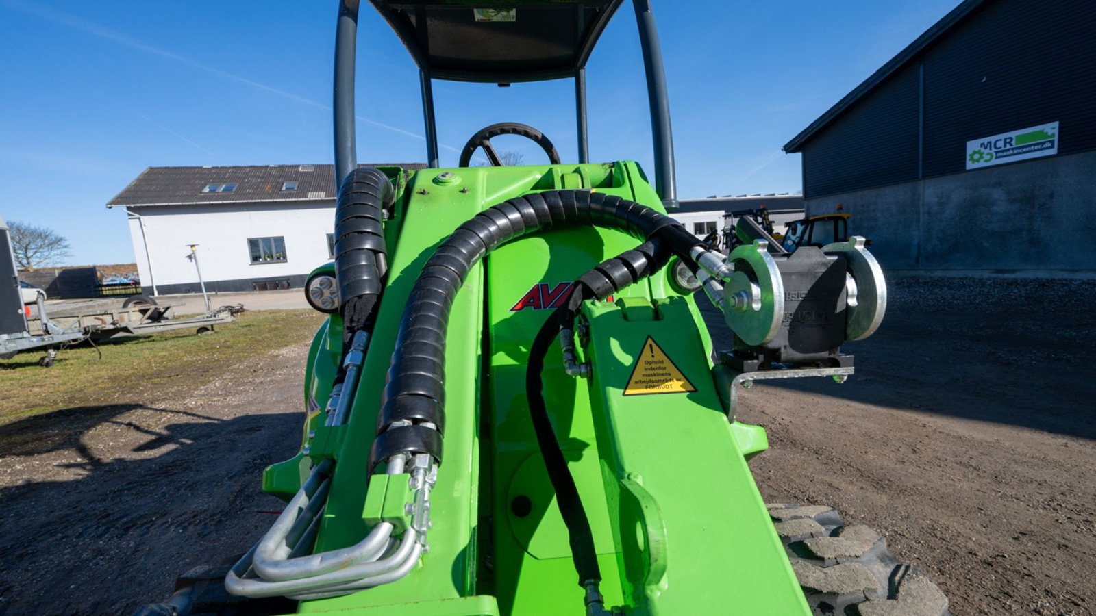 Kompaktlader типа Avant E 5, Gebrauchtmaschine в Roskilde (Фотография 7)