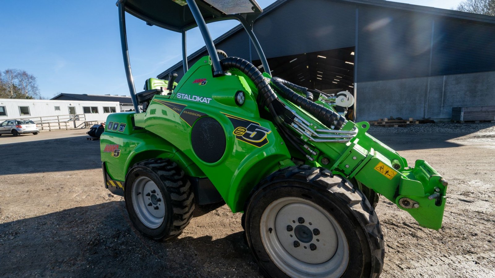 Kompaktlader типа Avant E 5, Gebrauchtmaschine в Roskilde (Фотография 4)