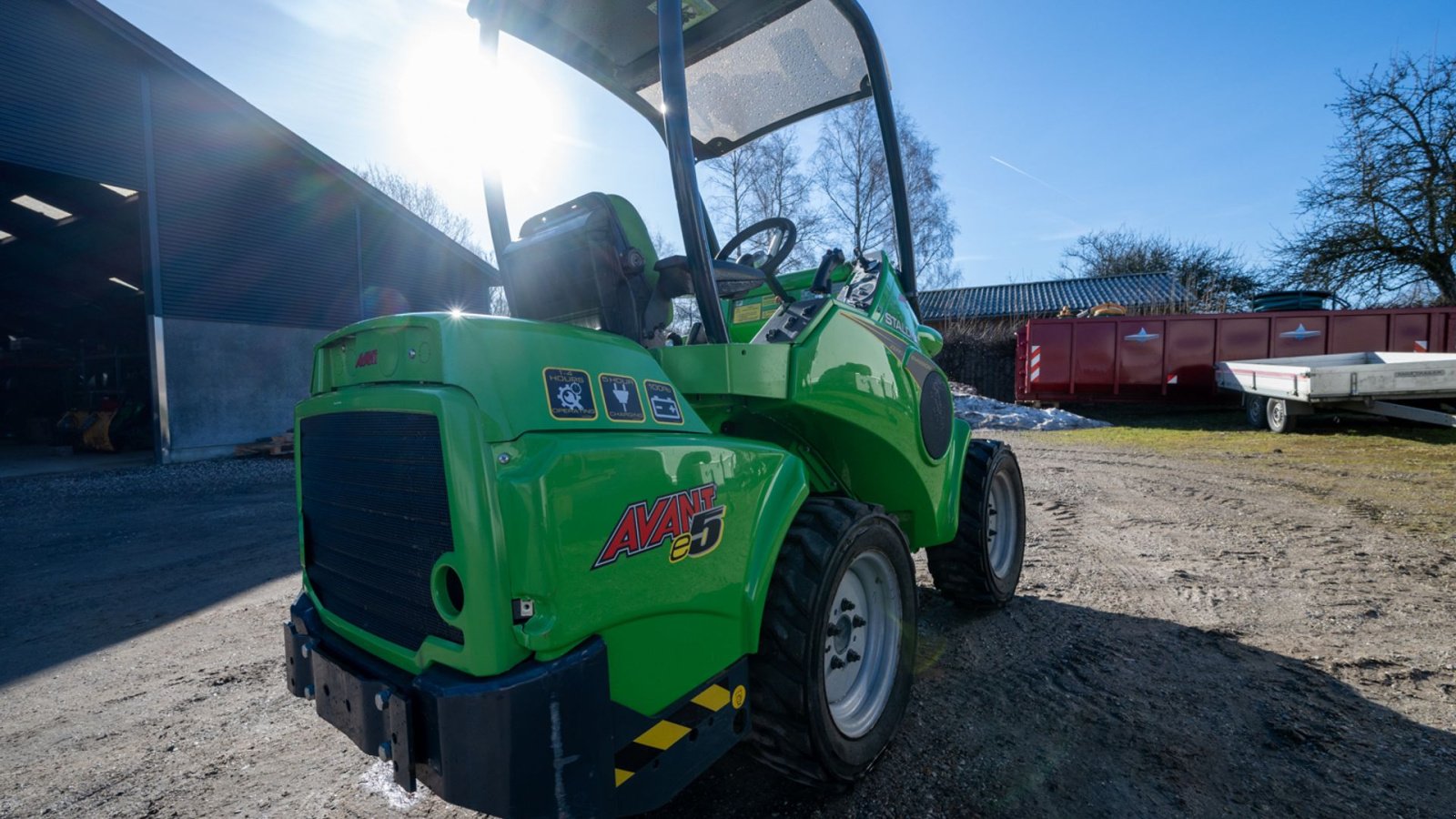 Kompaktlader типа Avant E 5, Gebrauchtmaschine в Roskilde (Фотография 3)