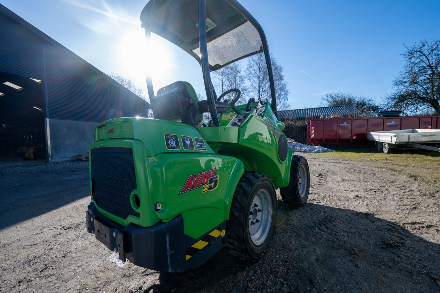 Kompaktlader Türe ait Avant E 5, Gebrauchtmaschine içinde Roskilde (resim 6)