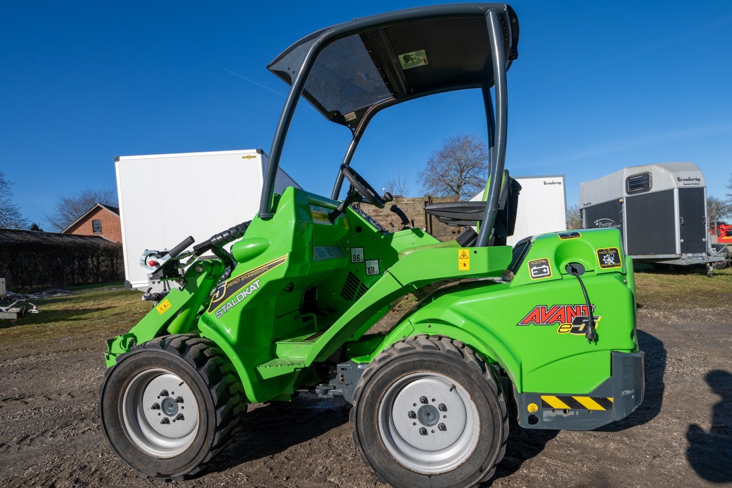 Kompaktlader Türe ait Avant E 5, Gebrauchtmaschine içinde Roskilde (resim 7)